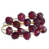 Gemshine - Damen - Ring - Vergoldet - Granat - Dunkelrot – Bild 5