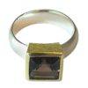 Gemshine - Damen - Ring - Silber 925 - Vergoldet - Rauchquarz - Braun, Ringgröße:55 (17.5) – Bild 5