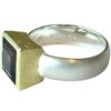 Gemshine - Damen - Ring - Silber 925 - Vergoldet - Rauchquarz - Braun – Bild 4