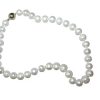 Gemshine - Halskette - Collier - Vergoldet - Zuchtperlen - Weiß - 45 cm – Bild 5