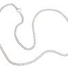 Gemshine - Damen - Halskette - Massiv 925 Silber -  90 cm – Bild 4