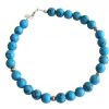 Gemshine - Damen - Armband Set - Sea Breeze Silber - Türkis - Aquamarin - Lapis Lazuli - Blau - 925 Silber – Bild 5