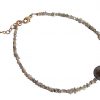 Gemshine - Damen - Armband - Diamant  - Grau - Perle - Tahiti