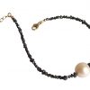 Gemshine - Damen - Armband - Diamant  - Schwarz - Perle - Weiß – Bild 5