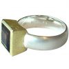 Gemshine - Damen - Ring - Silber 925 - Vergoldet - Rauchquarz - Braun, Ringgröße:58 (18.5) – Bild 5