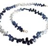Gemshine - Damen - Halskette - 925 Silber - Saphir - Blau - 45 cm – Bild 5