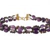 Gemshine - Damen - Halskette - Collier - Amethyst - Perlen - Vergoldet - Violett - Lila – Bild 4